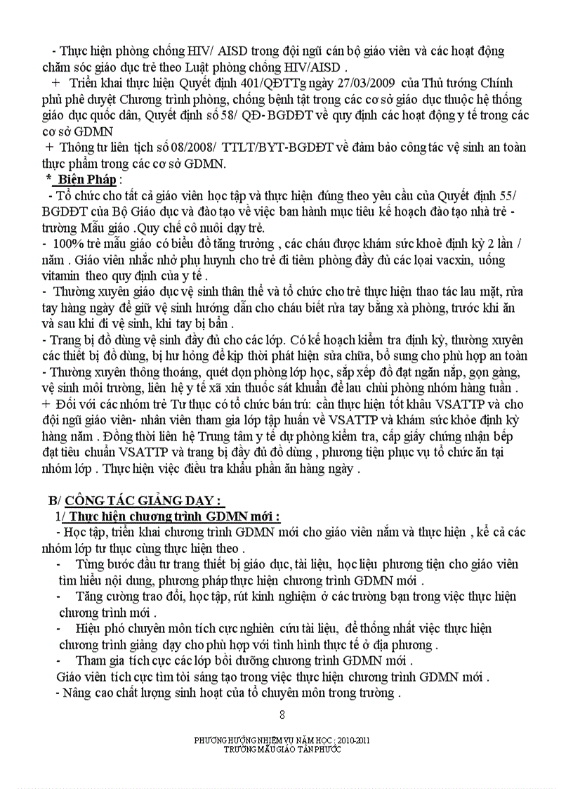 image for page Phuong huong nam hoc 2010 2011