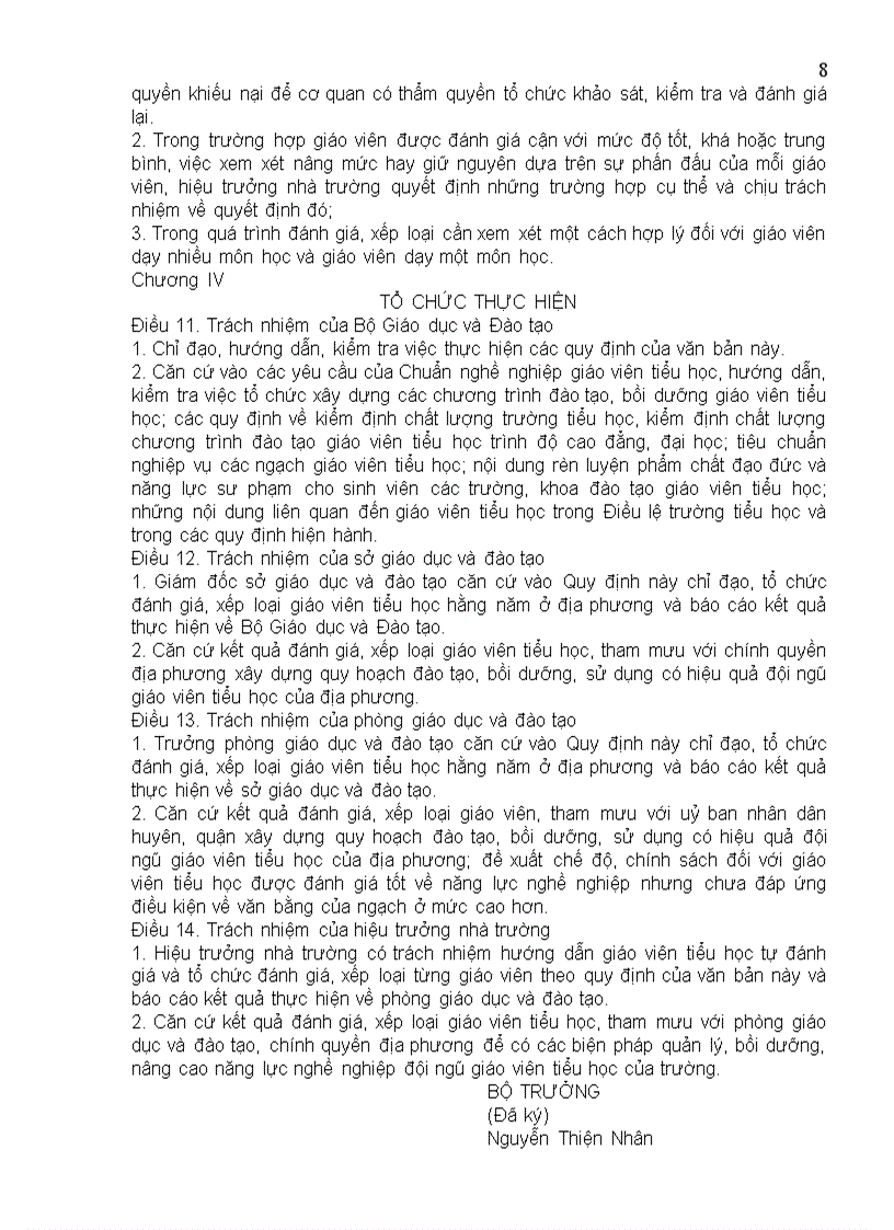 image for page QĐ 14 chuan nghề nghiệp GV tiểu học