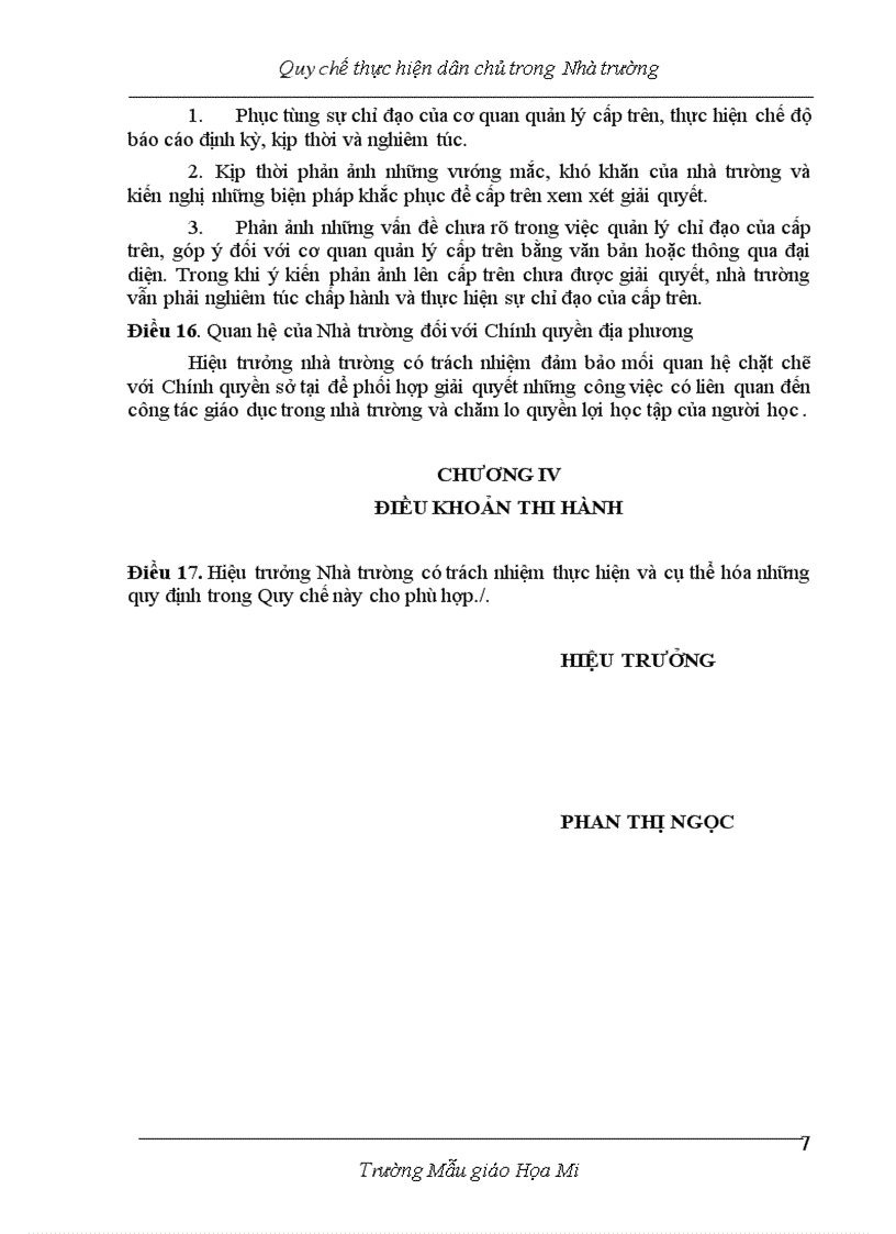 image for page Quy chế dân chủ trong trường MG