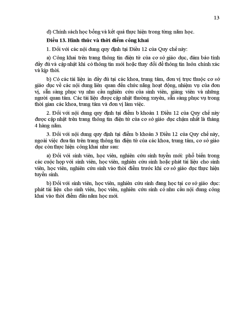 image for page Quy chế thực hiện công khai đối với CSGD