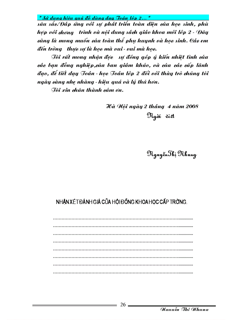 image for page SKKN Đổi mới PP day môn toán lớp2