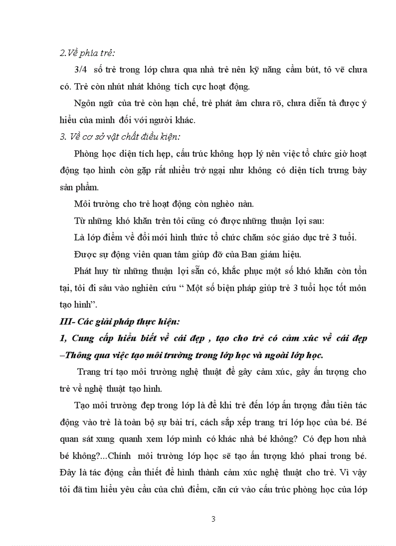 image for page SKKN Một số biện pháp phát triển thẩm mỹ cho trẻ 3 tuổi thông qua hoạt động tạo hình