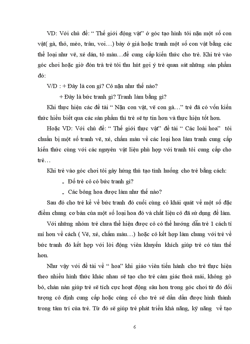 image for page SKKN Một số biện pháp phát triển thẩm mỹ cho trẻ 3 tuổi thông qua hoạt động tạo hình