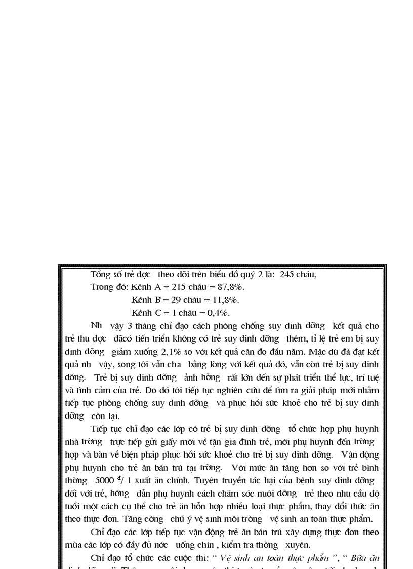 image for page SKKN Quản lý sức khỏe trẻ sơn phát hiện và phục hồ thể trạng trẻ suy dinh dưỡng