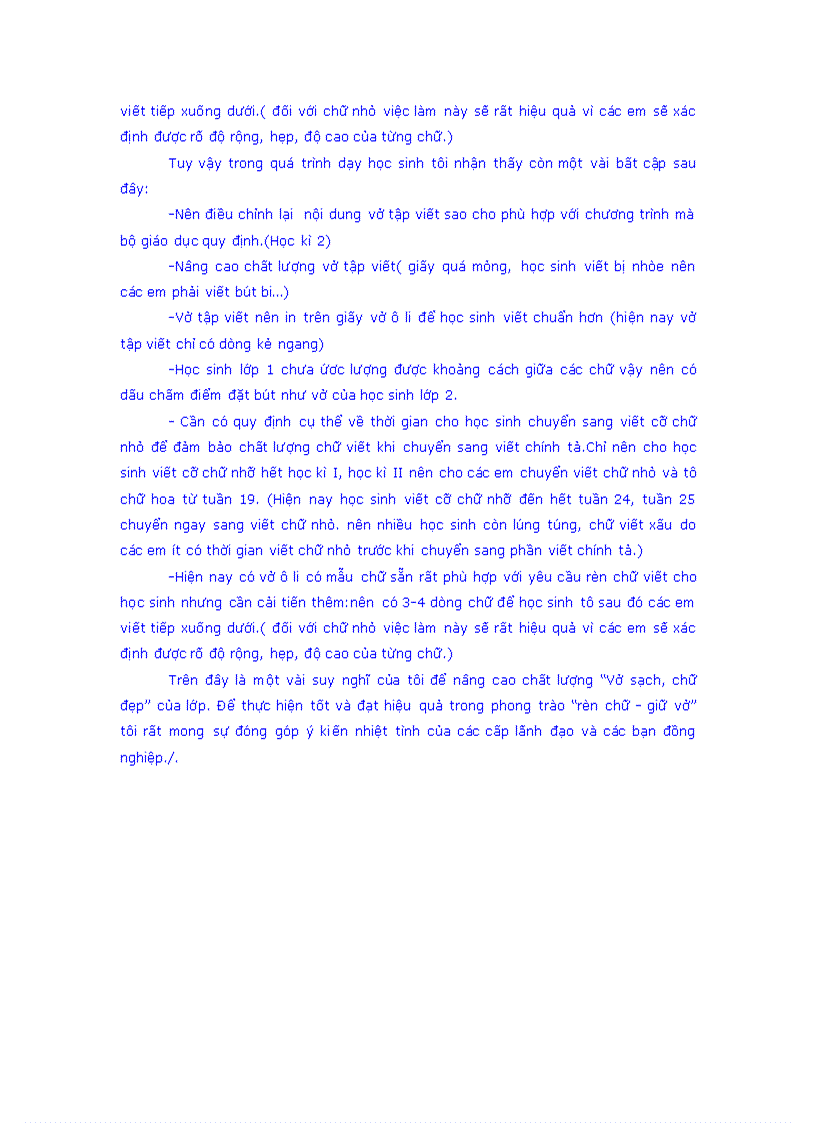 image for page SKKN rèn chữ cho học sinh lớp 1