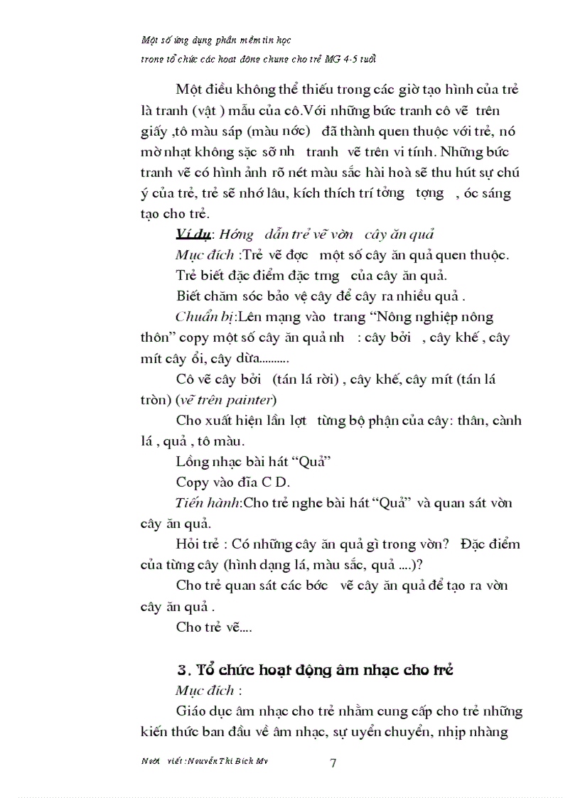 image for page SKKN Sử dụng một số ứng dụng phần mềm tin học vào trong việc dạy trẻ học