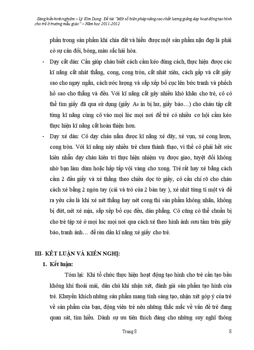 image for page SKKN Dạy tạo hình cho trẻ