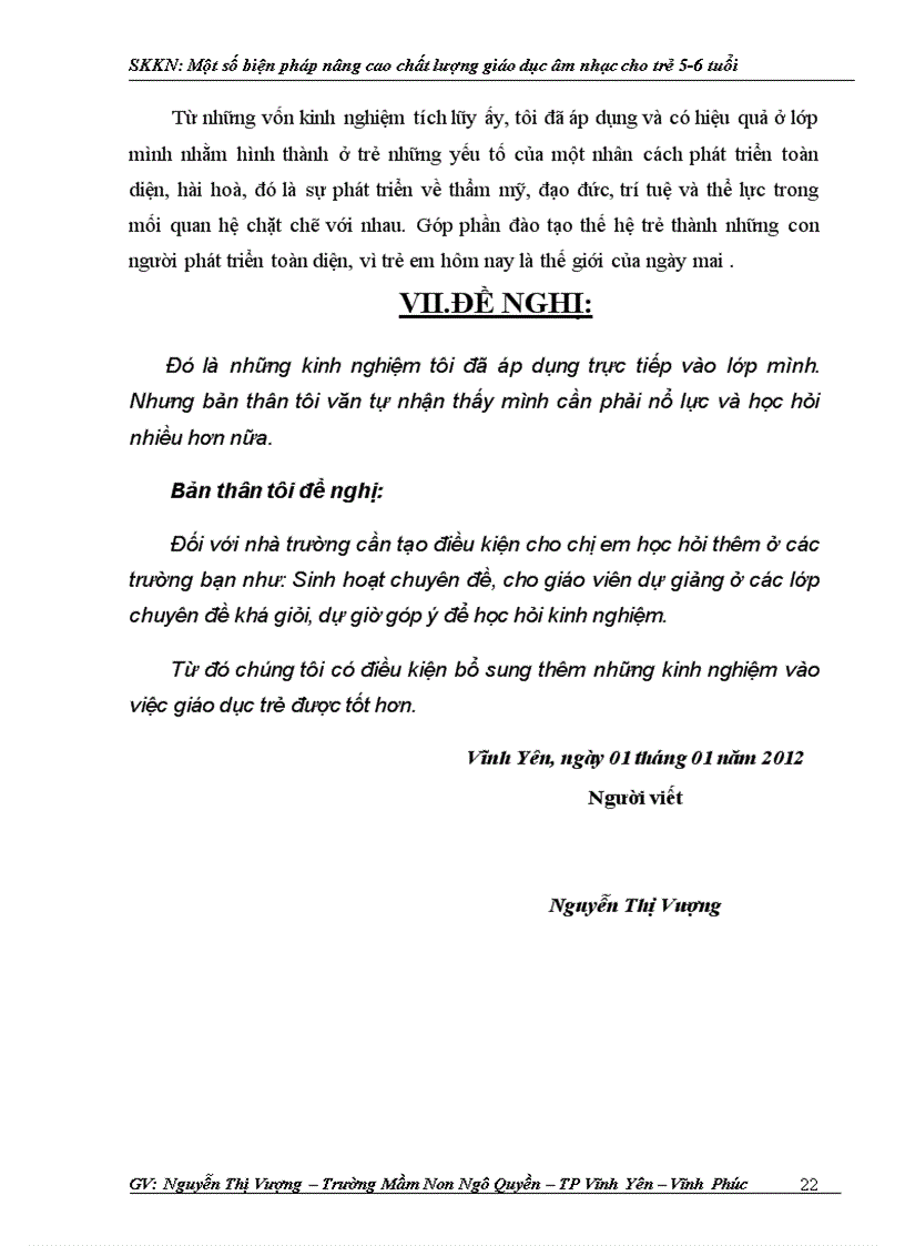 image for page Skkn một số biện pháp nâng cao chất lượng giáo dục âm nhạc cho trẻ 5 6 tuổi