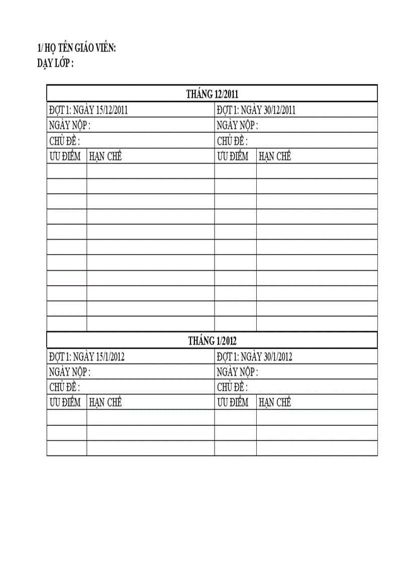 image for page Sổ duyệt giáo án của tổ trưởng