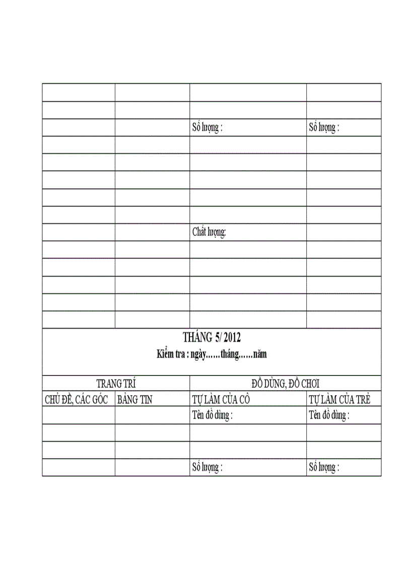 image for page Sổ theo dõi trang lớp của tổ trưởng