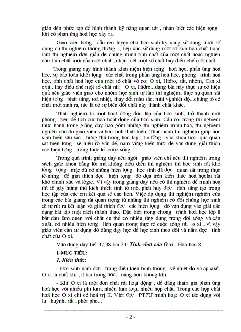 image for page Sử dụng đồ đùng dạy học với môn Hóa học 8