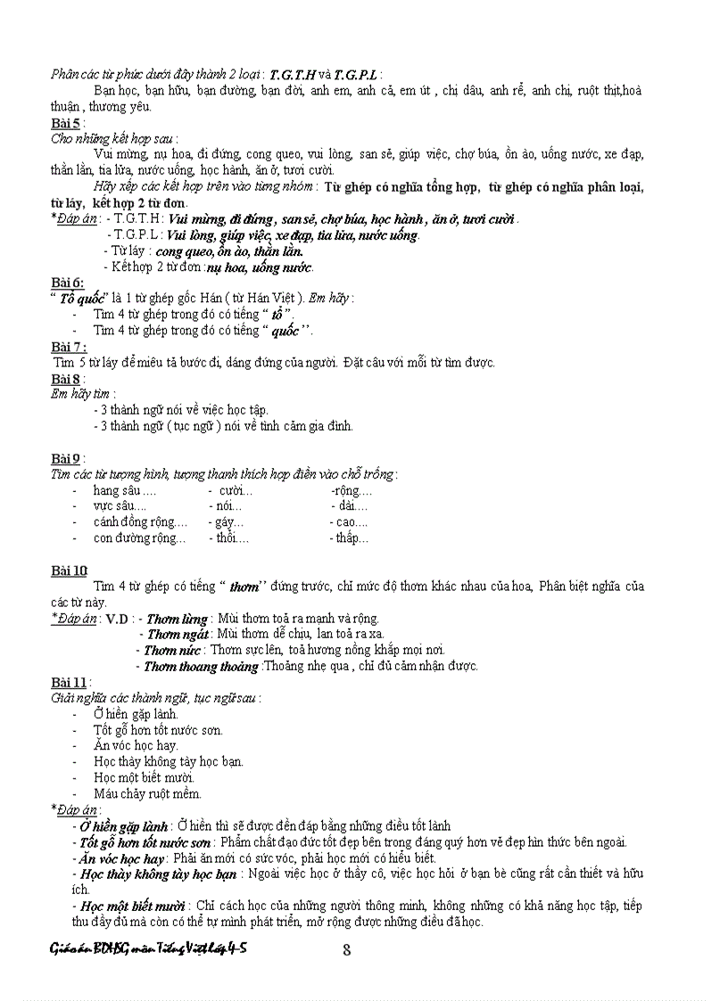 image for page Tai lieu BDHSG tieng viet lop 4 5