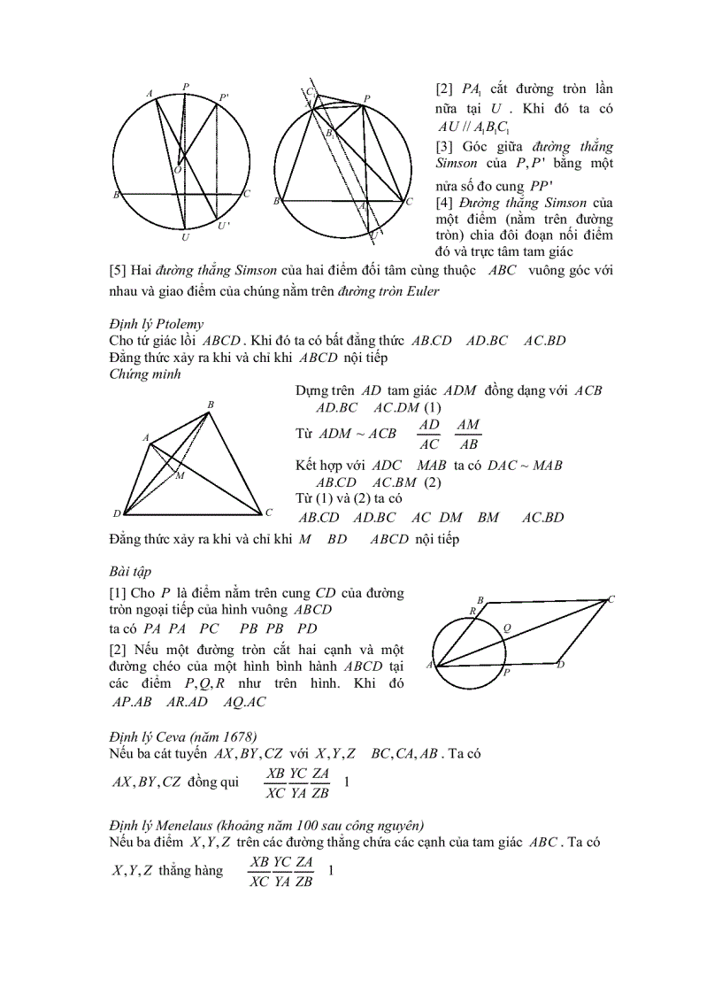 image for page Tài liệu bồi dưỡng Hình Học 9