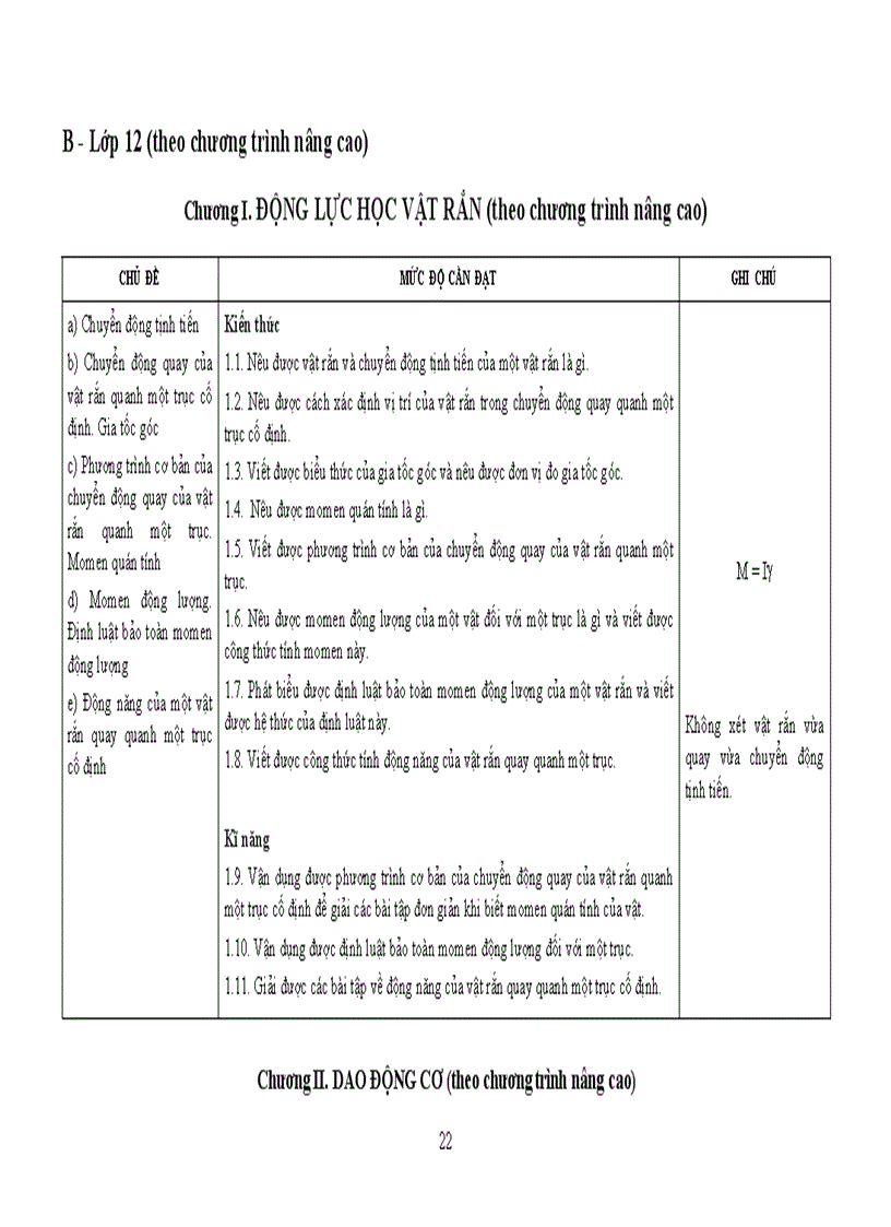 image for page Tài liệu chuẩn kiến thức kĩ năng Vật lý 12