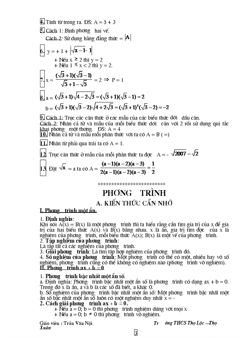 image for page Tài liệu ôn thi vào lớp 10 THPT