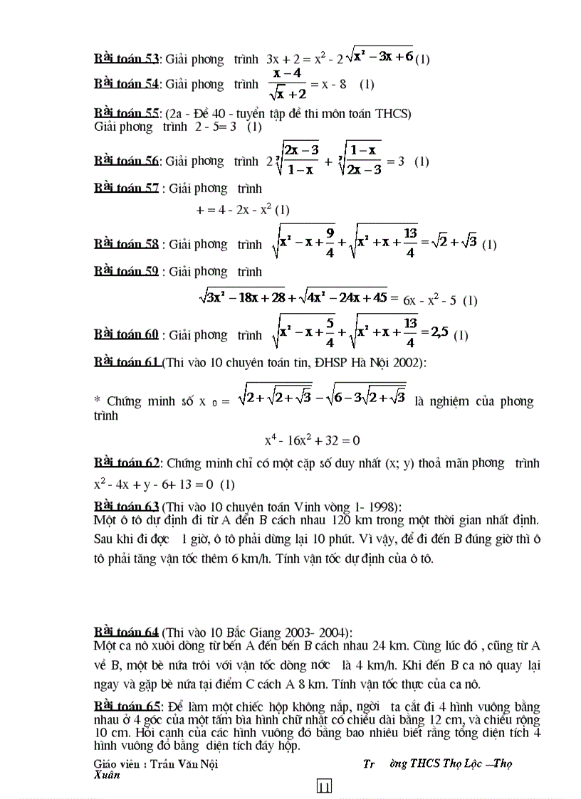 image for page Tài liệu ôn thi vào lớp 10 THPT