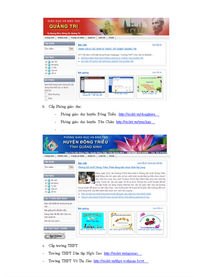 image for page Tài liệu tạo và điều hành trang web