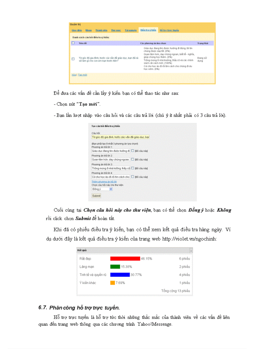 image for page Tài liệu tạo và điều hành trang web