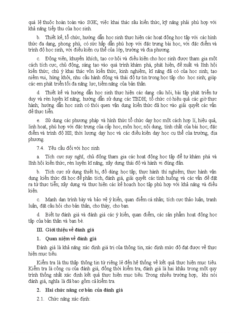 image for page Tài liệu tập huấn chuẩn kiến thức kĩ năng