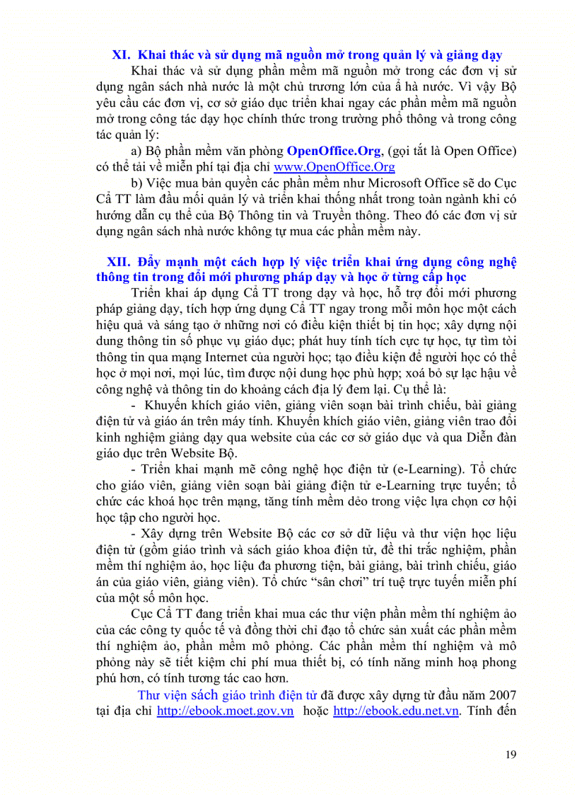 image for page Tai lieu tap huan Ung dung CNTT trong Day va Hoc tich cuc pdf