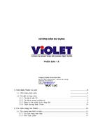 Thiết kế bài giảng trên violet