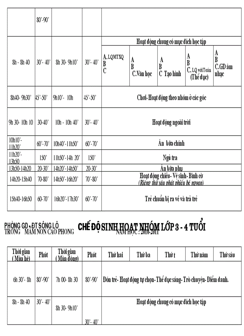 image for page Thoi gian bieu 2010