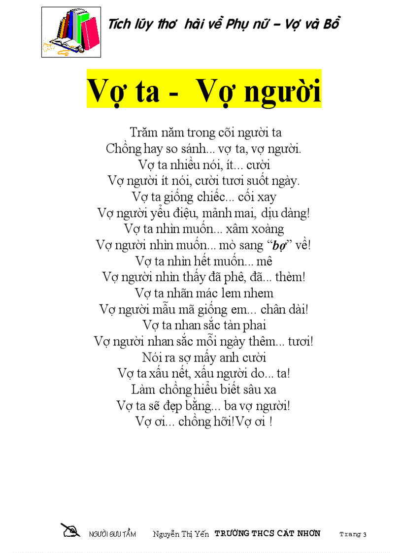 image for page Thư giãn 9 điều vợ thương chồng