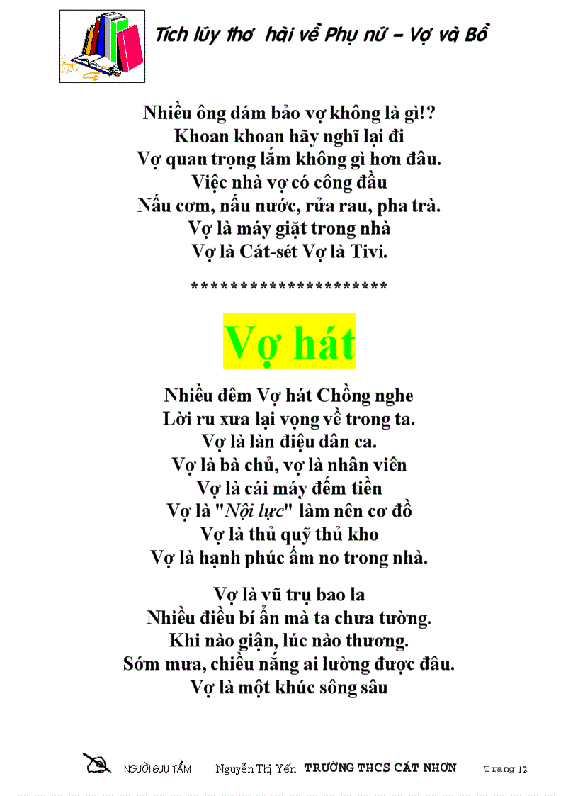 image for page Thư giãn 9 điều vợ thương chồng