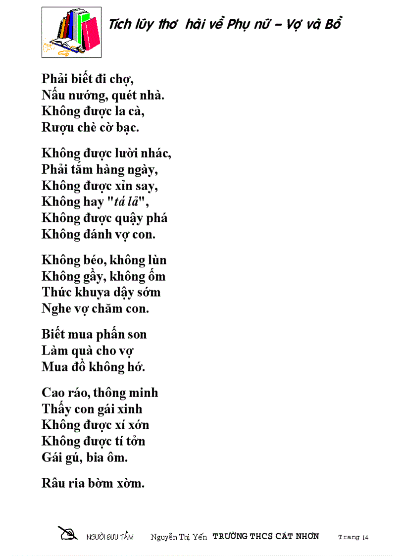 image for page Thư giãn 9 điều vợ thương chồng