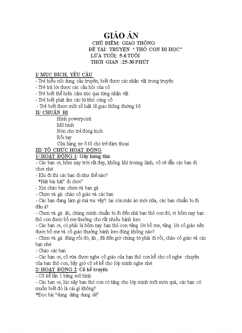 image for page Thỏ con đi học 1