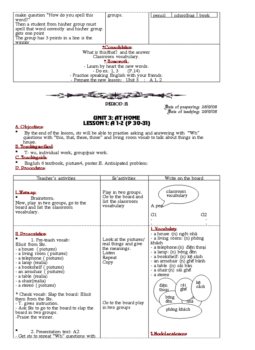 image for page Tiếng anh 6