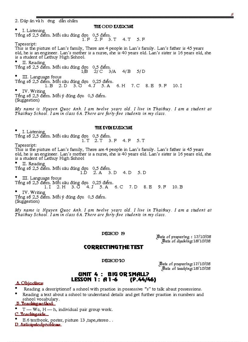 image for page Tiếng anh 6