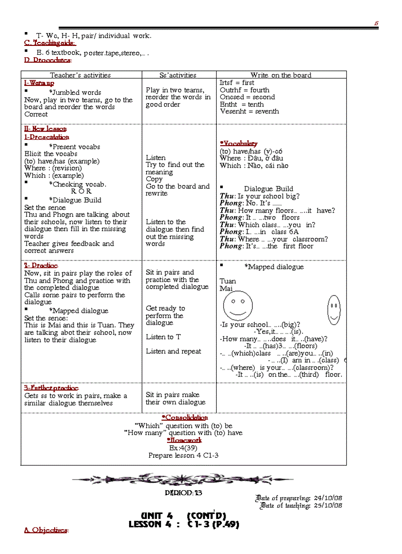 image for page Tiếng anh 6