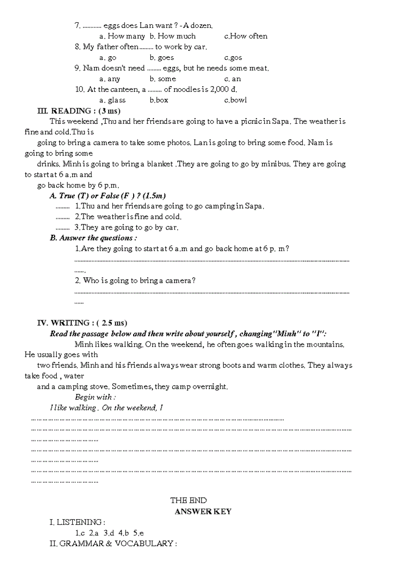 image for page Tiếng anh 6