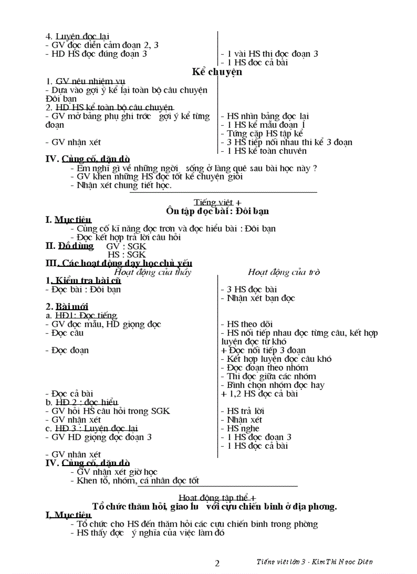 image for page Tiềng việt tuần 16 lớp 3 vn time