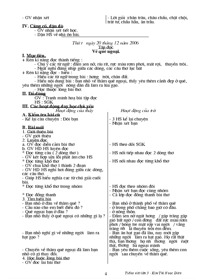 image for page Tiềng việt tuần 16 lớp 3 vn time