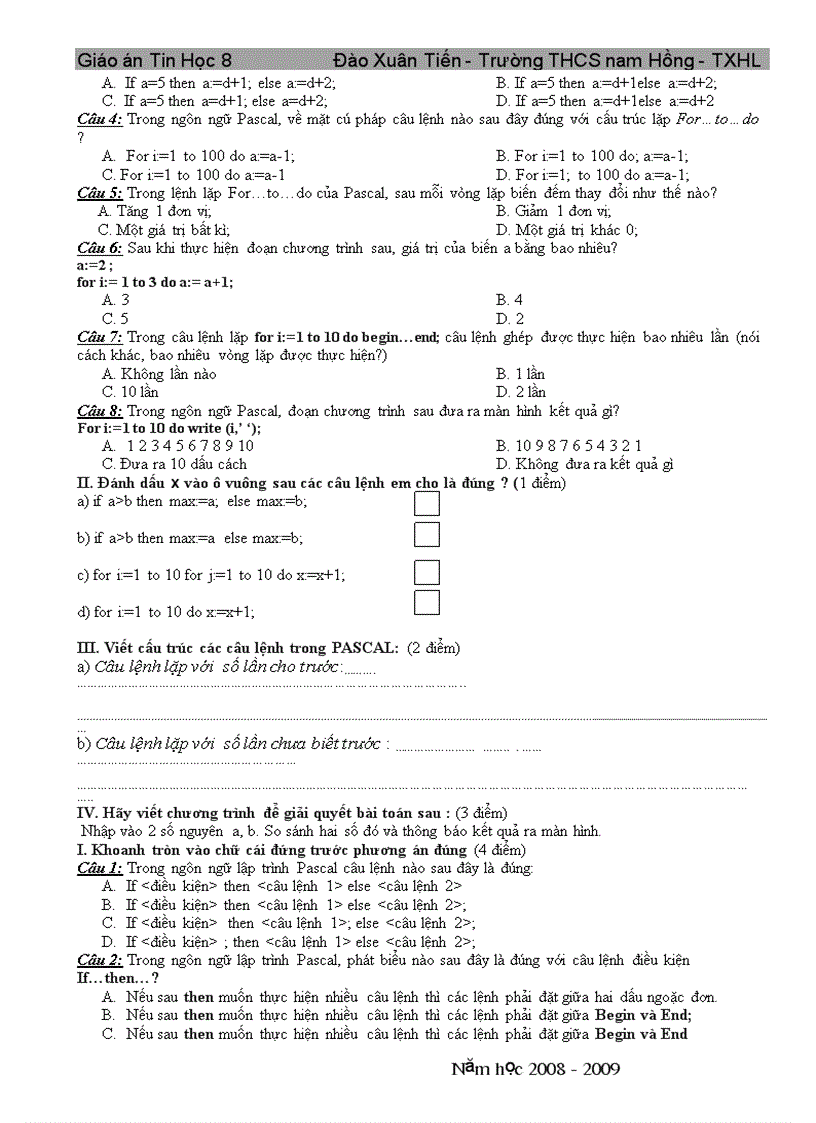 image for page Tiết 1 70 tin hoc 8