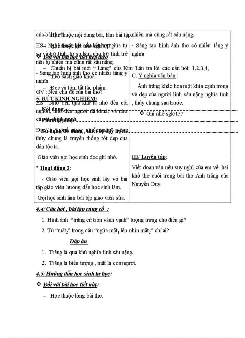 image for page Tiết 59 Bài Ánh Trăng