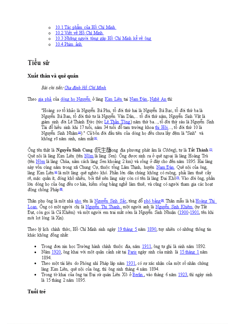 image for page Tieu su ho chi minh