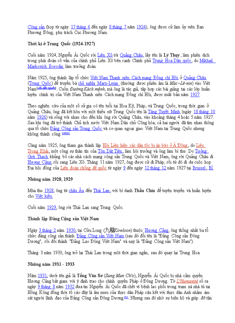 image for page Tieu su ho chi minh