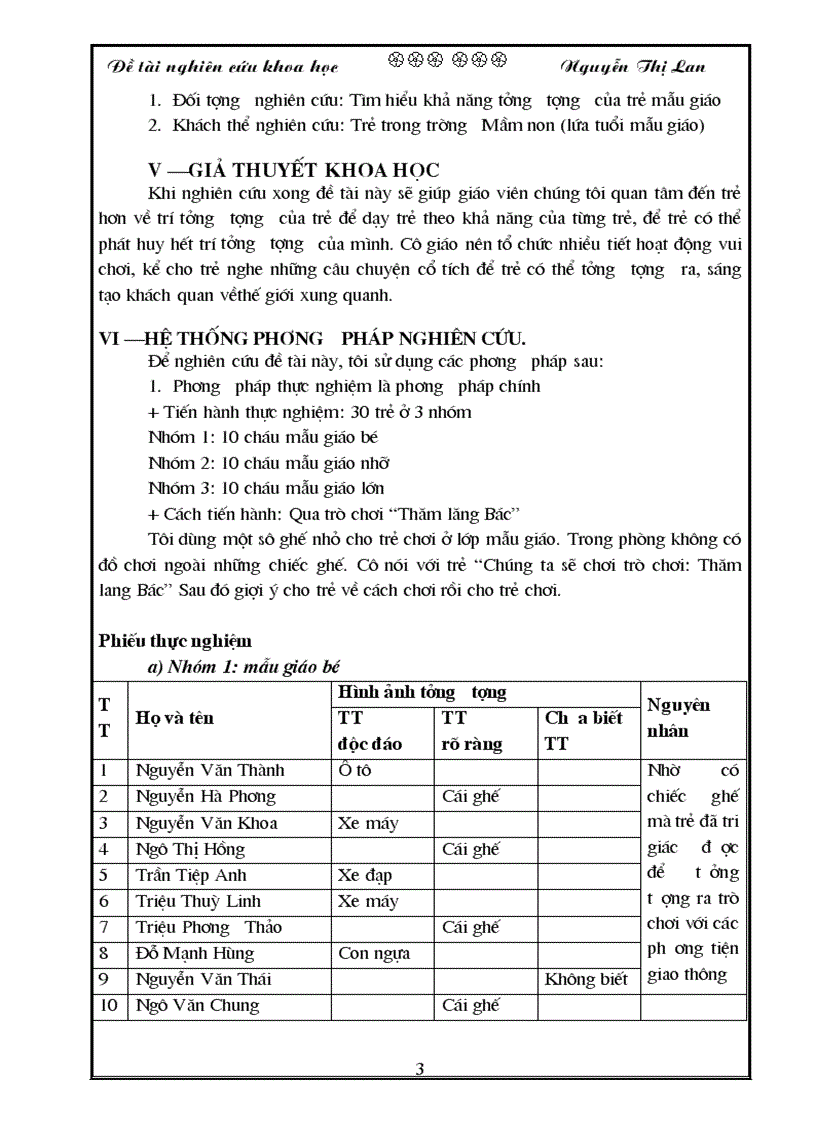 image for page Tìm hiểu khả năng tưởng tượng của trẻ mẫu giáo