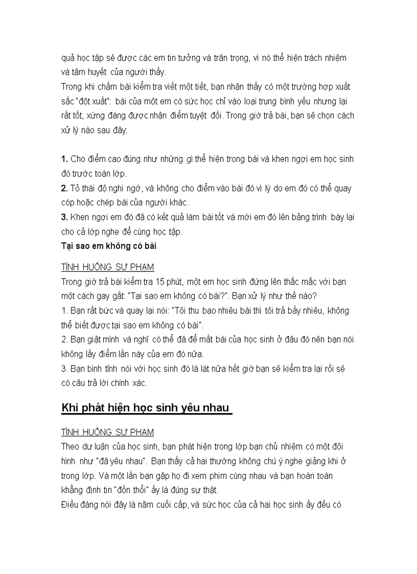 image for page Tình huống sư phạm