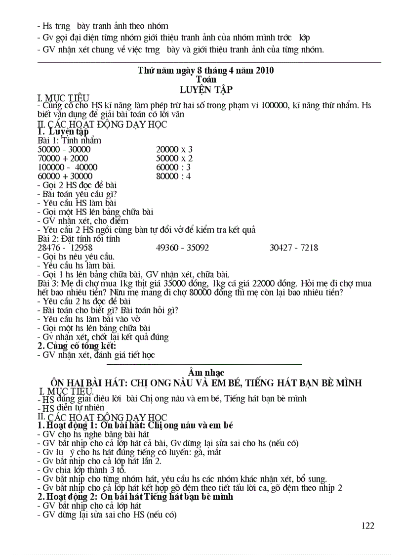 image for page Toan b2 lop 3 tuan 30