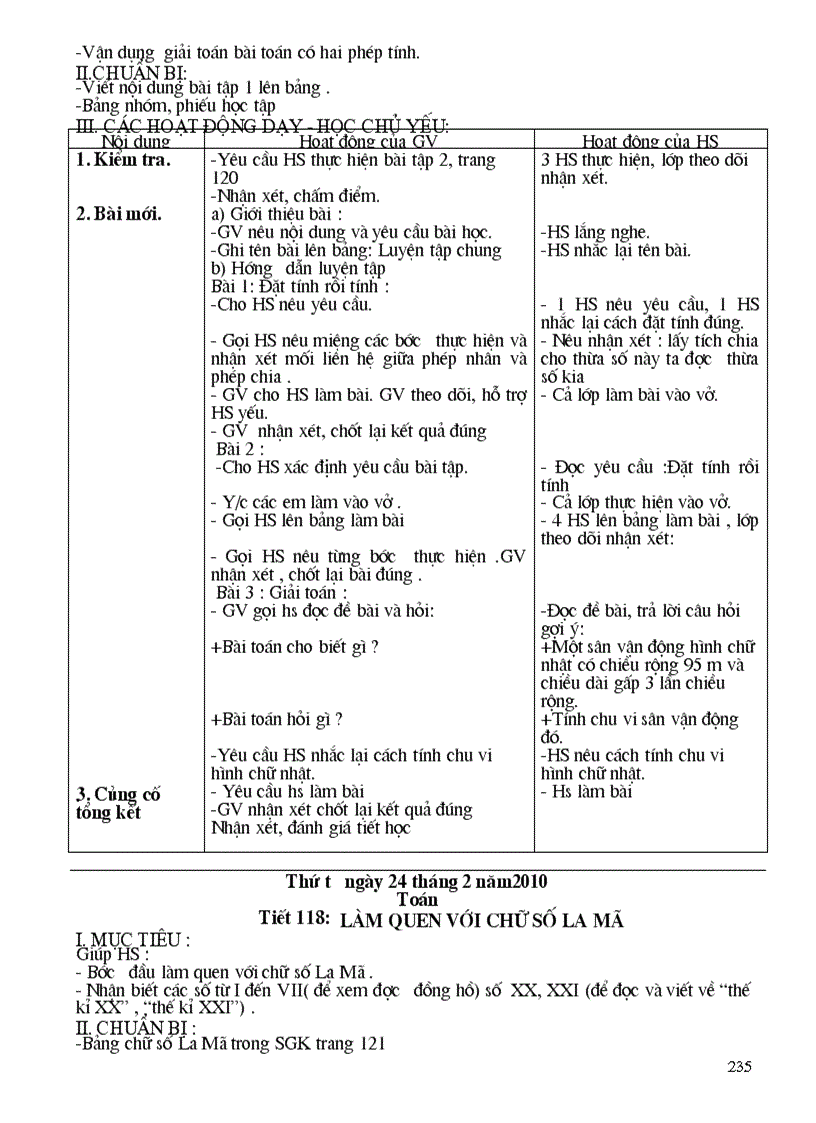 image for page Toan lop 3 tuan 24 b1 b2