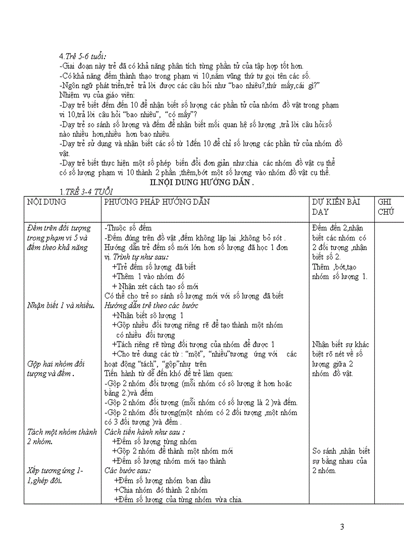 image for page Toan ĐẾM ĐẾN 3 NHẬN BIẾT SỐ 3