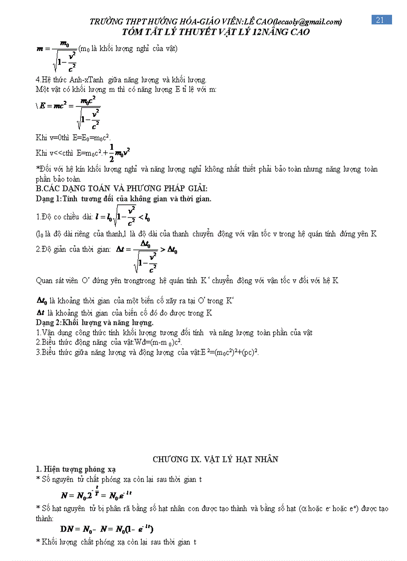 image for page Tóm tắt lý thuyết vật lý khối 12 nâng cao