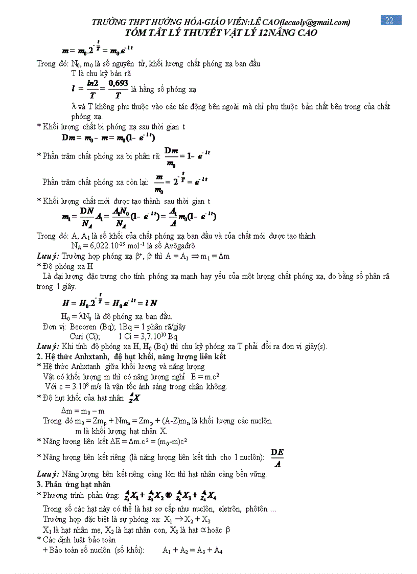 image for page Tóm tắt lý thuyết vật lý khối 12 nâng cao