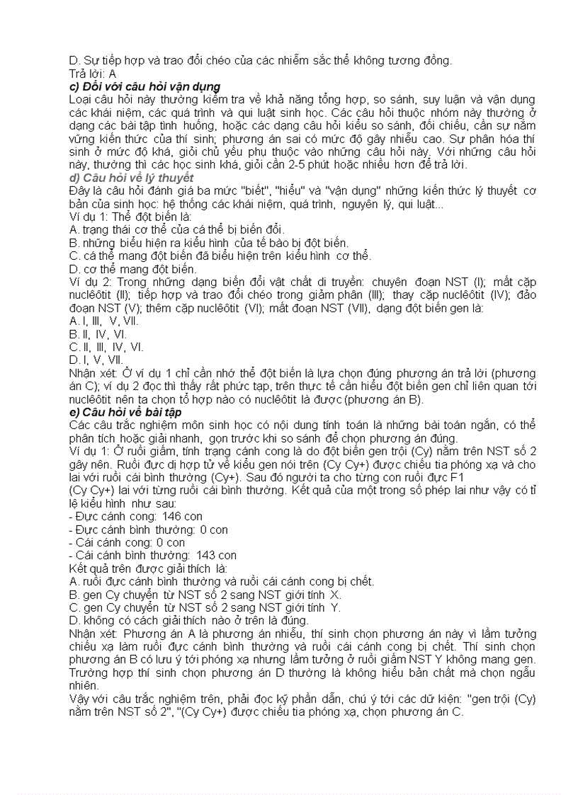 image for page Trắc nghiệm sinh học cấp 3