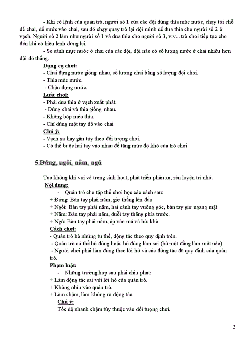 image for page Trò chơi sinh hoạt tập thể