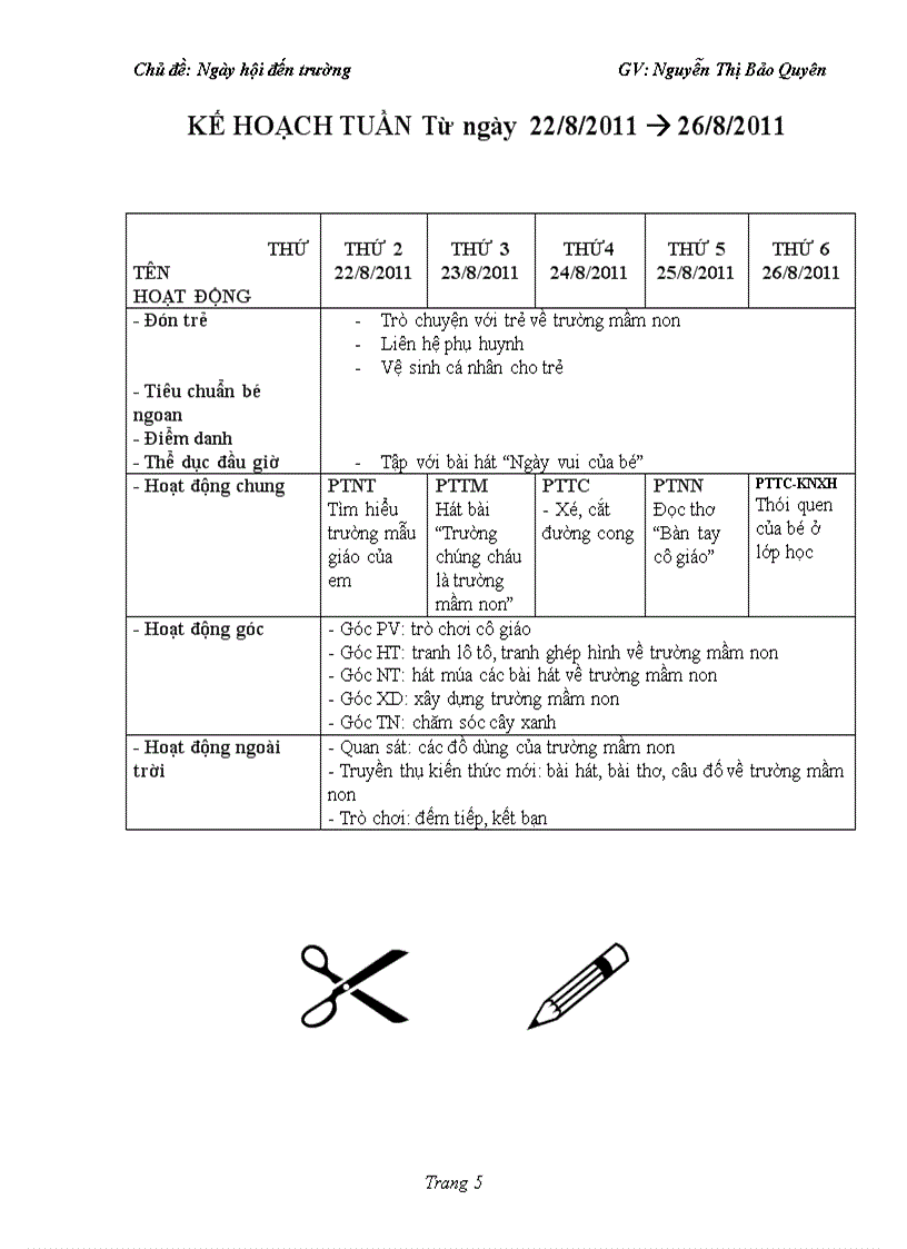 image for page Trường MGLP của em